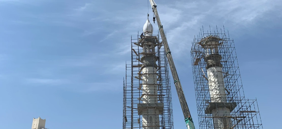 بناء مسجد فخم في جدة - مشروع أبراج كور